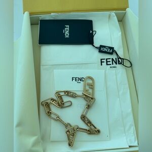 Fendi choker necklace